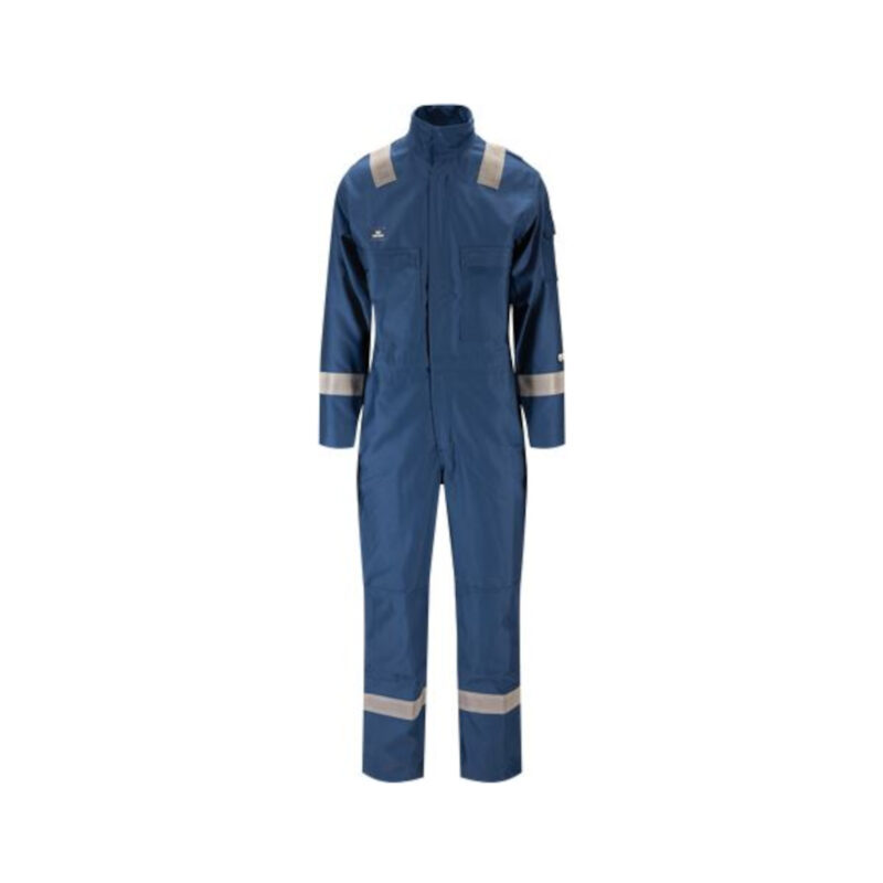 Men's Flame Retardant Coverall - Navy Blue